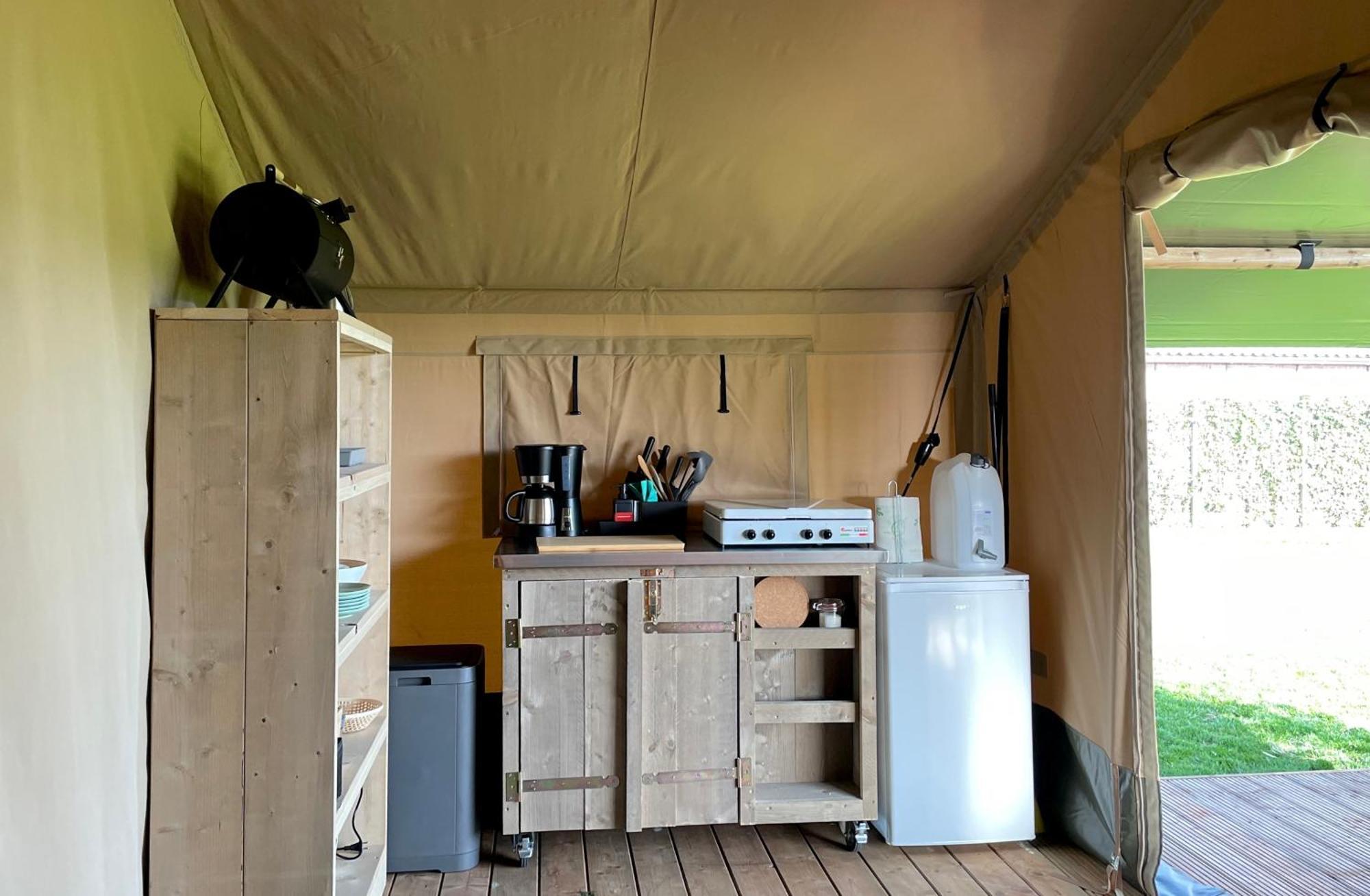Glamping De Hof Van Eeden Warmond Kültér fotó