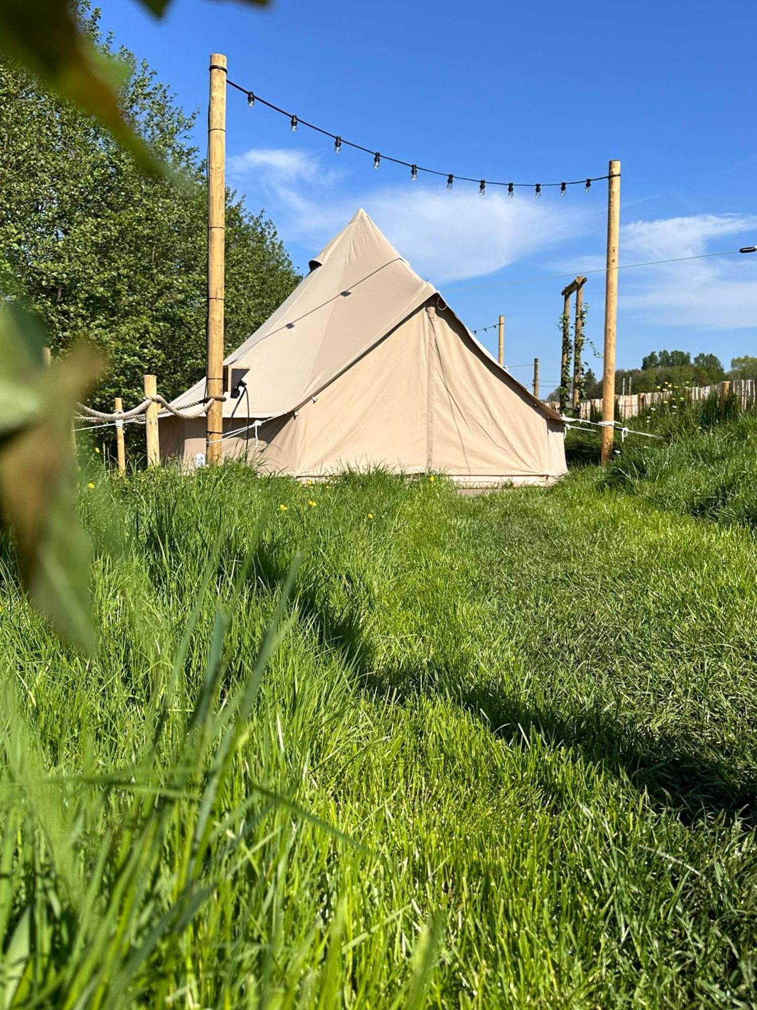 Glamping De Hof Van Eeden Warmond Kültér fotó